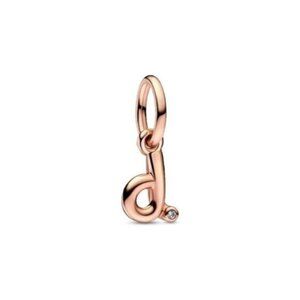 Pandora Moments 14K Rose Gold Plated Cz Dangle Charm